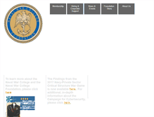 Tablet Screenshot of nwcfoundation.org